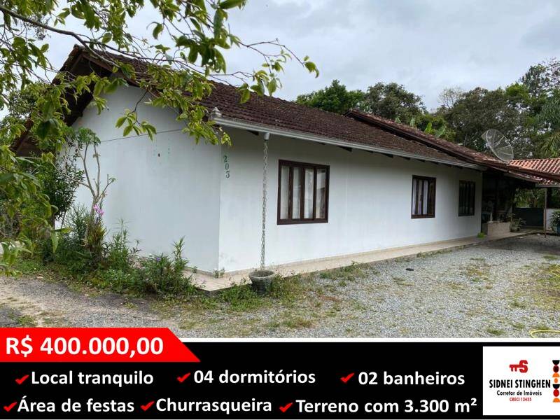 Chácara à venda com 4 quartos, 189m² - Foto 1
