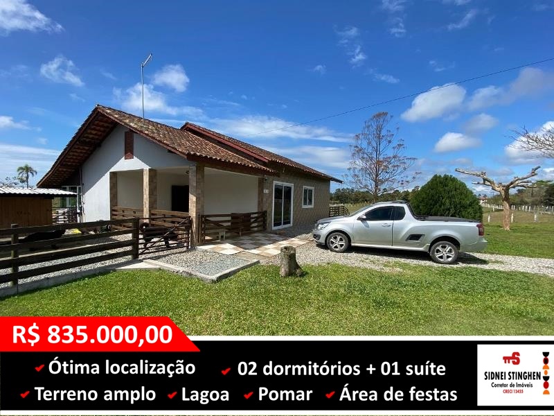 Chácara, 3 quartos, 96 m² - Foto 1