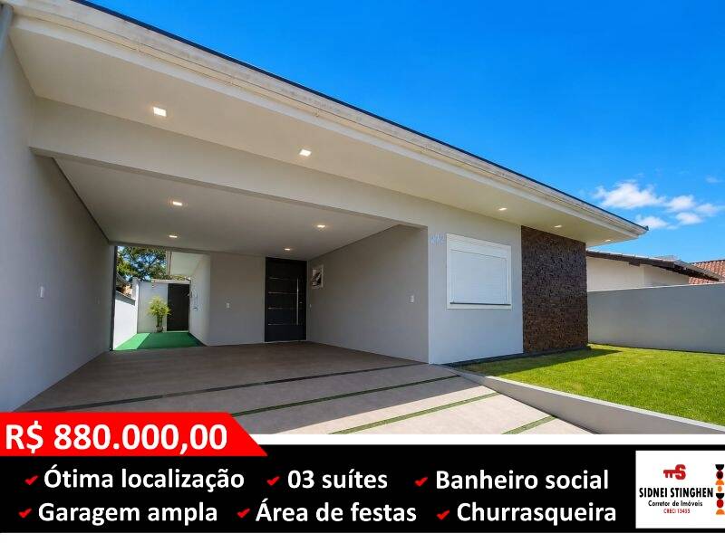 Casa, 3 quartos, 210 m² - Foto 1