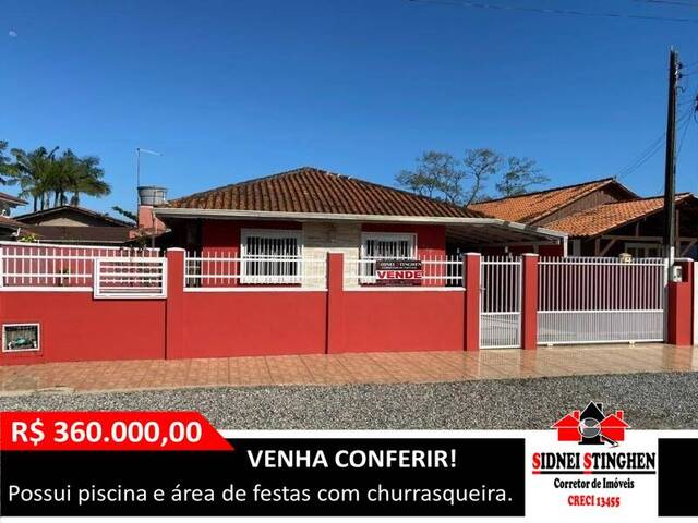 #325 - Casa para Venda em Balneário Barra do Sul - SC - 1