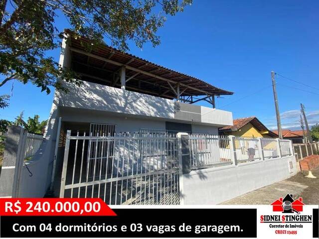 #456 - Casa para Venda em Balneário Barra do Sul - SC - 1