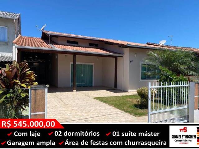 #564 - Casa para Venda em Balneário Barra do Sul - SC