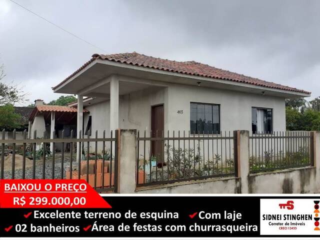 #531 - Casa para Venda em Balneário Barra do Sul - SC