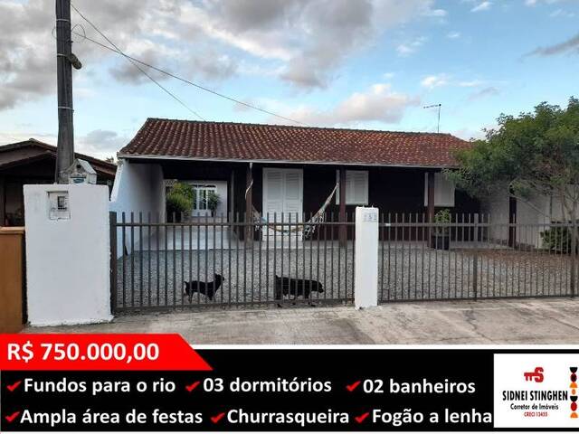 #596 - Casa para Venda em Balneário Barra do Sul - SC - 1