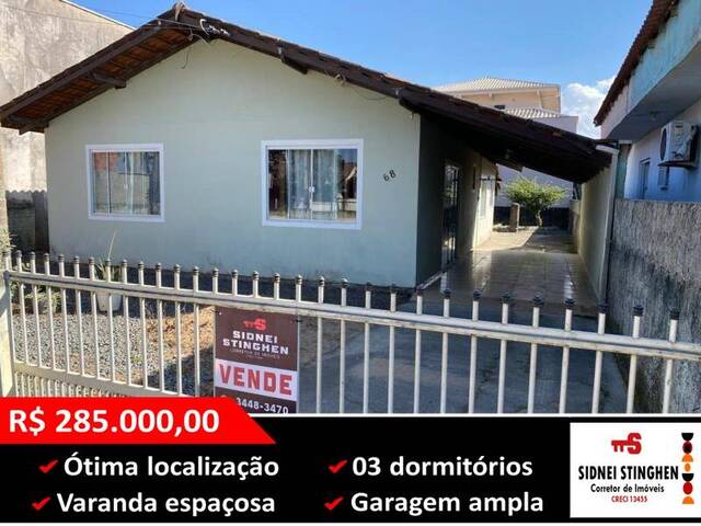 #619 - Casa para Venda em Balneário Barra do Sul - SC - 1