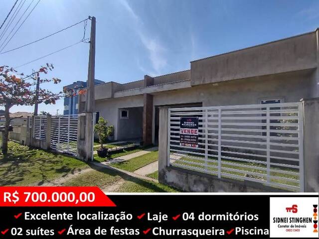 #649 - Casa para Venda em Balneário Barra do Sul - SC - 1