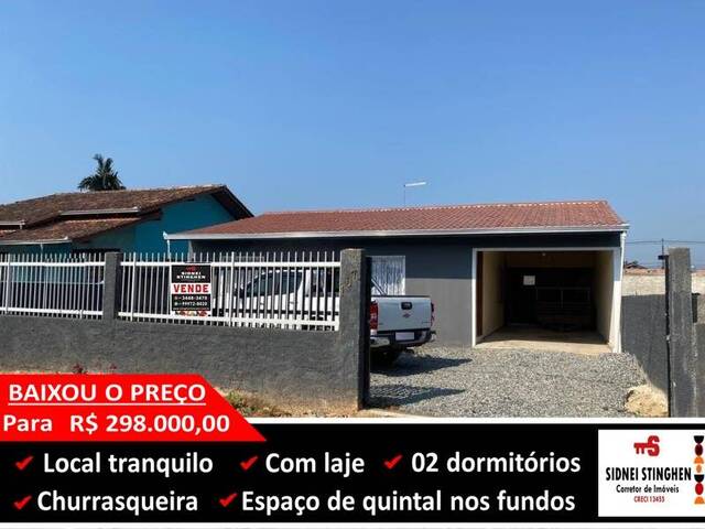 #640 - Casa para Venda em Balneário Barra do Sul - SC - 1