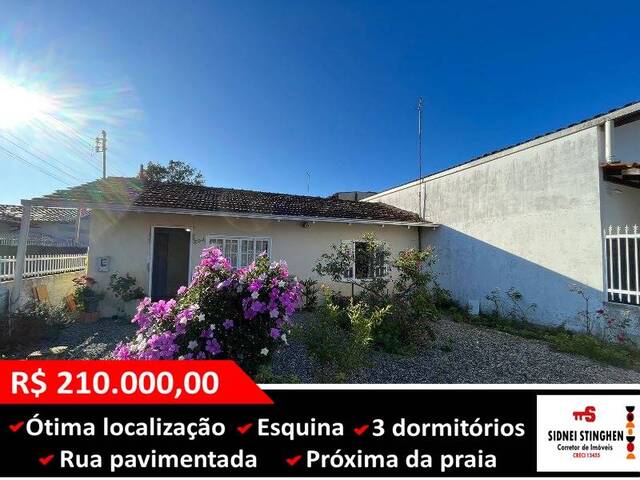 #404 - Casa para Venda em Balneário Barra do Sul - SC