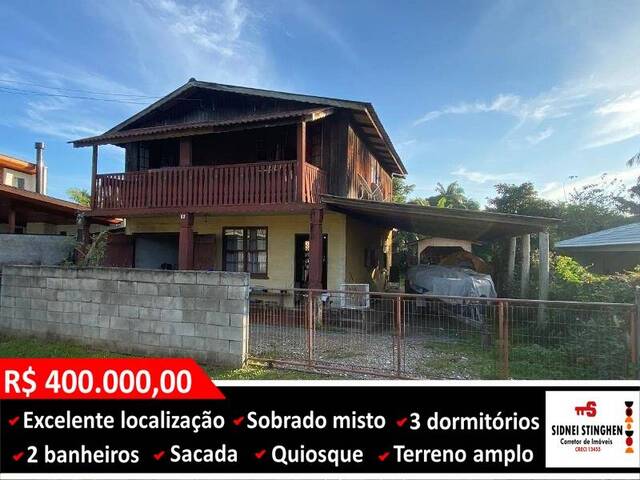 #822 - Casa para Venda em Balneário Barra do Sul - SC