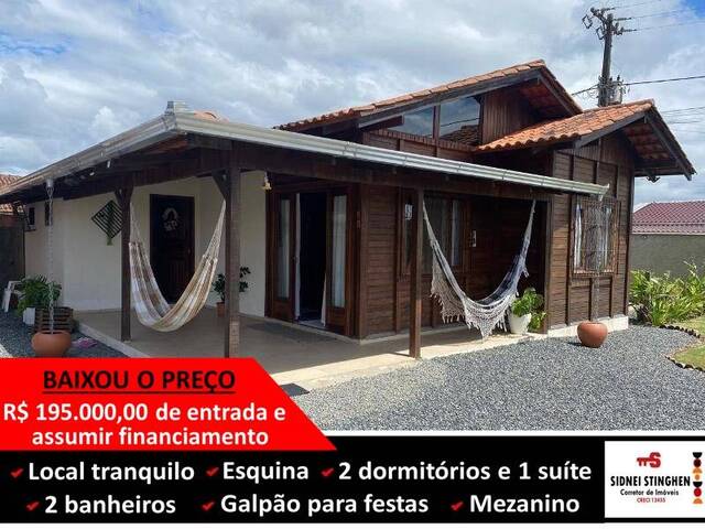#800 - Casa para Venda em Balneário Barra do Sul - SC - 1