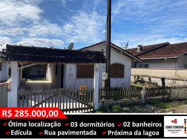 #830 - Casa para Venda em Balneário Barra do Sul - SC - 1