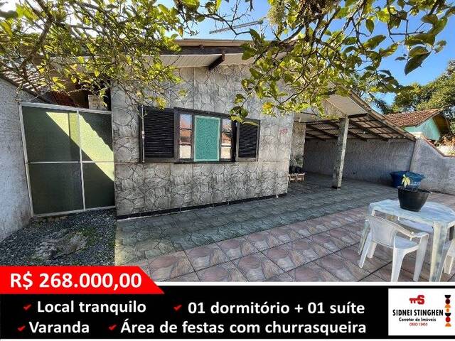 #829 - Casa para Venda em Balneário Barra do Sul - SC - 1