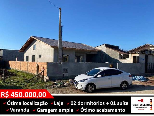 #831 - Casa para Venda em Balneário Barra do Sul - SC - 1