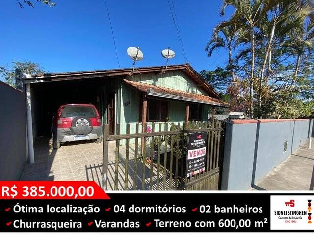 #836 - Casa para Venda em Balneário Barra do Sul - SC - 1