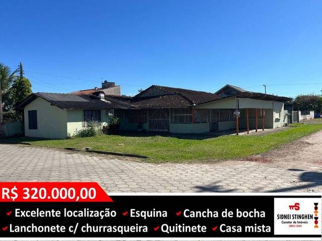 #820 - Casa para Venda em Balneário Barra do Sul - SC - 1