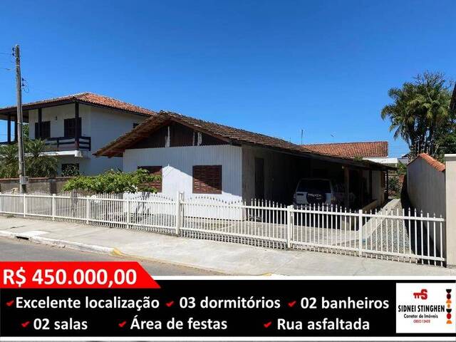 #864 - Casa para Venda em Balneário Barra do Sul - SC - 1
