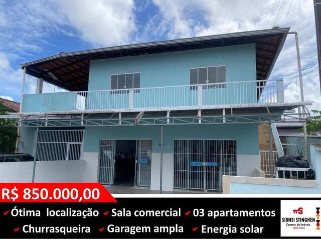 #902 - Casa para Venda em Balneário Barra do Sul - SC