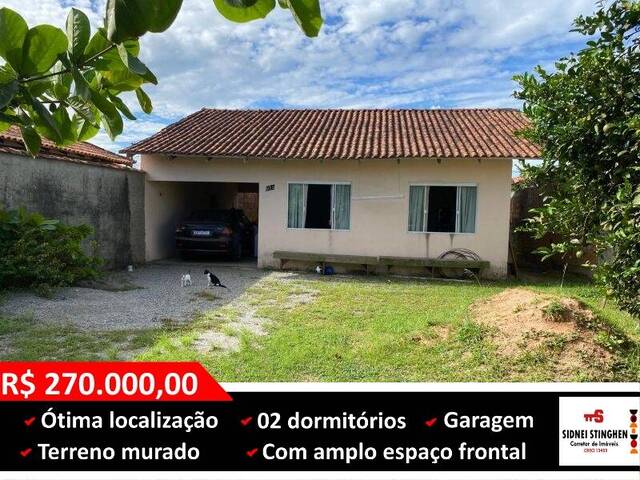 #905 - Casa para Venda em Balneário Barra do Sul - SC - 1