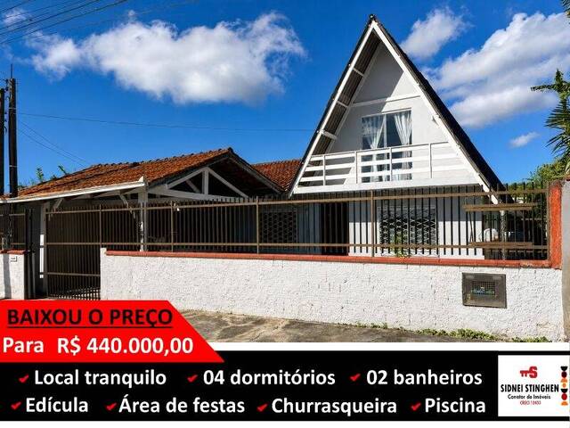 #877 - Casa para Venda em Balneário Barra do Sul - SC