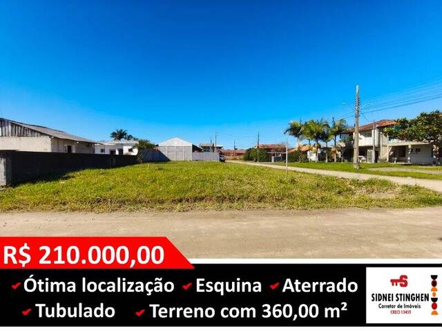 #940 - Terreno para Venda em Balneário Barra do Sul - SC - 1