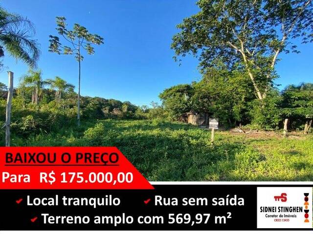 #898 - Terreno para Venda em Balneário Barra do Sul - SC
